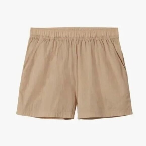 TNA Aritzia Claremont Lightweight 3" Running Shorts Sz Small Sand Bluff - Picture 2 of 8